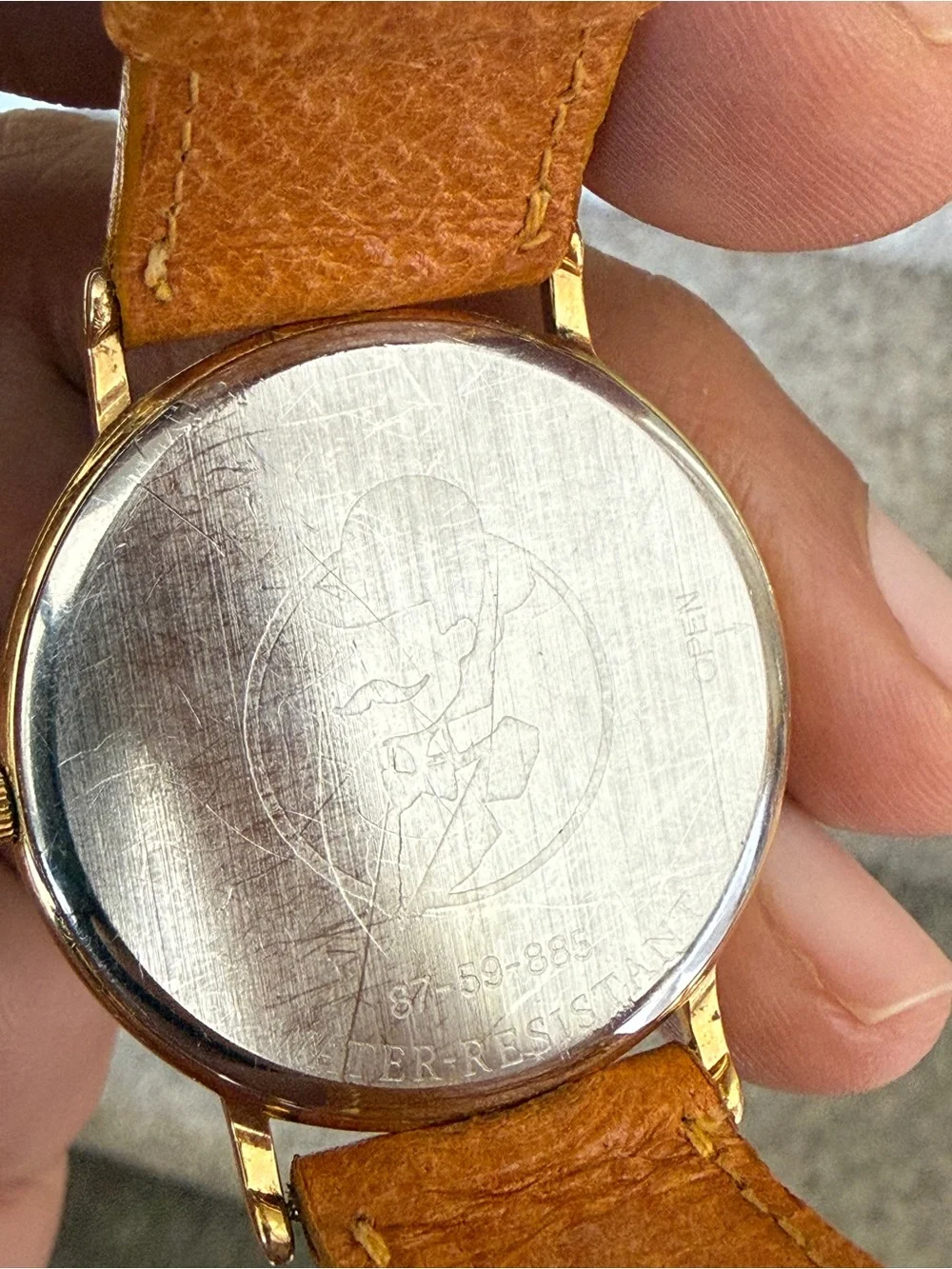 Movado elegant wristwatch